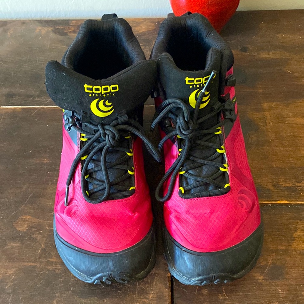 Women’s Topo Trailventure waterproof boots, size 7.5